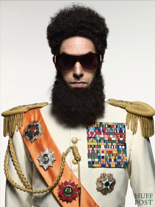 Illustration for article titled Here's your first look at Sacha Baron Cohen's inherently humorous beard for The Dictator